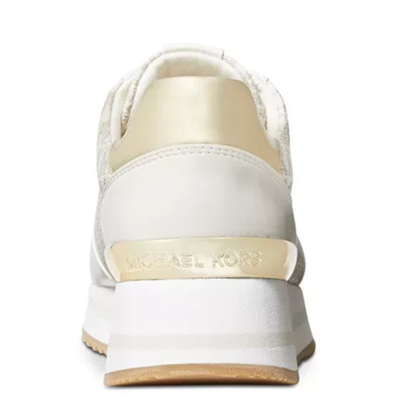 Michael Kors Women's Monique Knit Running Trainer Sneakers Cream Size 9 M - Picture 3 of 5